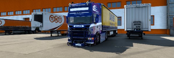 Scania V8, Euro Truck Simulator 2, Gra