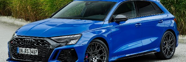 Audi RS 3 Sportback, Niebieskie