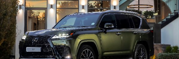 2022, Oliwkowy, Lexus LX 600 F-Sport