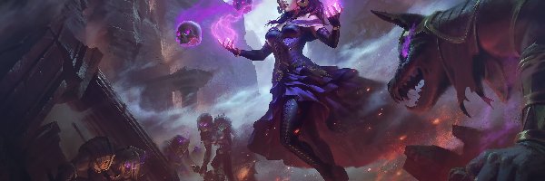 Smite Battleground of the God, Liliana Vess Nu Wa, Postać, Czaszki, Kobieta