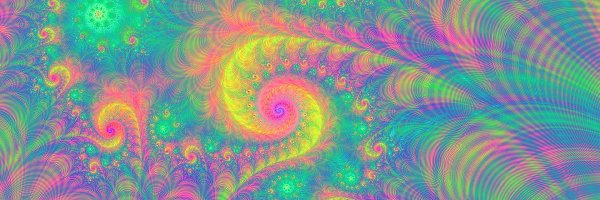 Spirale, Tło, Kolorowe, Fraktal