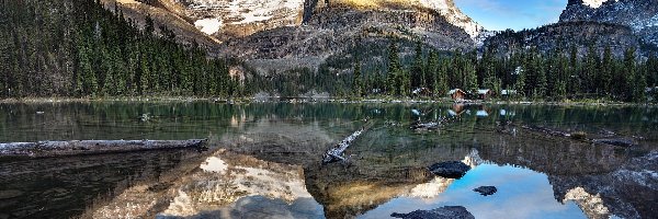 Prowincja Kolumbia Brytyjska, Jezioro OHara, Park Narodowy Yoho, Kanada, Canadian Rockies, Góry