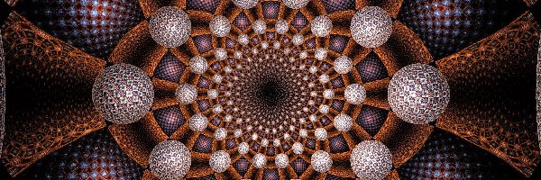 Spirale, Ażury, Kule, Fraktal