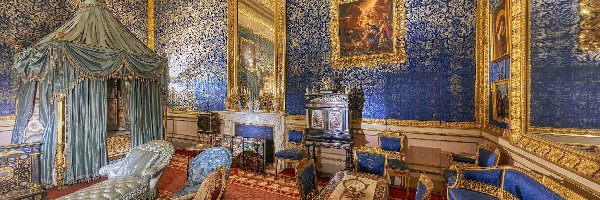 Wnętrze, Pałac Pitti, Komnata, Meble, Florencja, Włochy