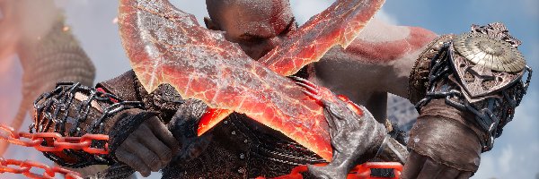 Blades of Chaos, God of War Ragnarok, Broń, Łańcuch, Ostrza, Postać, Kratos, Gra
