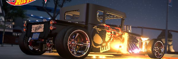 Tuning, Hot Wheels, Bolid, Forza Horizon 3, Gra, Czarny, Wechikuł
