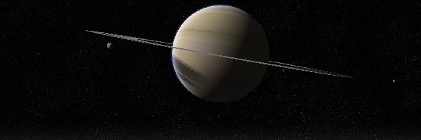 Saturn, Gwiazdy, Pierścień planetarny, Planeta