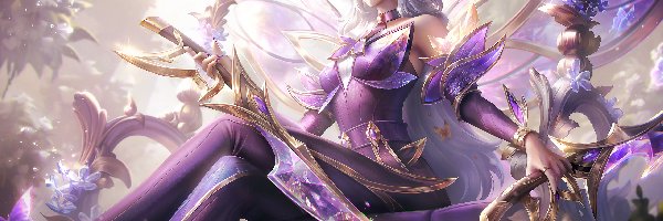 Ostrza, Postać, Kobieta, League of Legends, Gra, Broń, Katarina