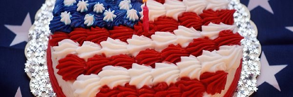 Urodzinowy, Tort, Amerykański