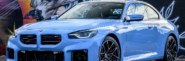 2023, BMW M2 Coupe, Niebieskie