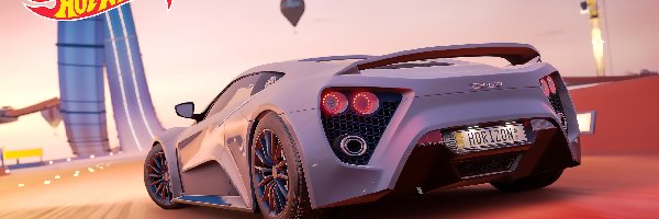 Tył, Hot Wheels, Zenvo, Plakat, Forza Horizon 3, Gra