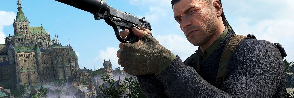 Sniper Elite 5, Broń, Mężczyzna, Gra