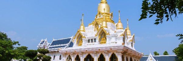 Royal Thai Temple, Indie, Kushinagar, Świątynia buddyjska