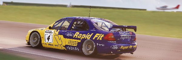 Assetto Corsa, Niebiesko-żółty, Ford Mondeo, Gra