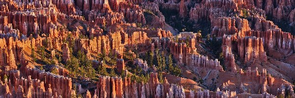 Skały, Park Narodowy Bryce Canyon, Kanion, Stany Zjednoczone, Stan Utah