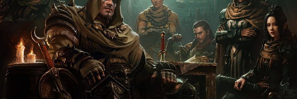 Diablo Immortal, Stół, Postacie, Gra