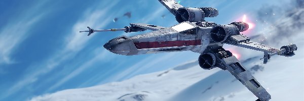 Gra, X-wing Starfighter, Star Wars Battlefront, Myśliwiec, Samolot