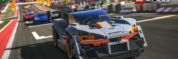 Tor, Samochody, Wyścigowe, Wyścig, LEGO Speed Champions, Forza Horizon 4