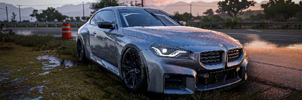 Pobocze, BMW M2, Samochód, Forza Horizon 5, Gra