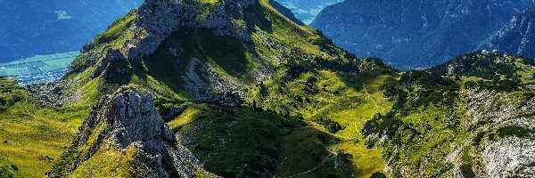 Haidachstellwand, Austria, Skały, Góra