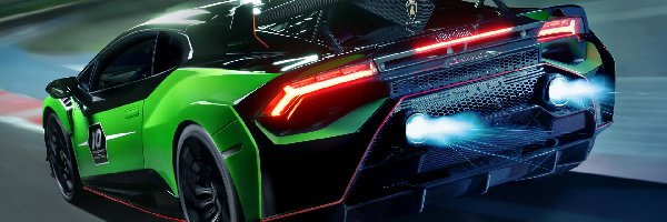 3D, Lamborghini Huracan STO SC 10 Anniversario