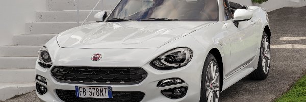 Fiat 124 Spider, Biały