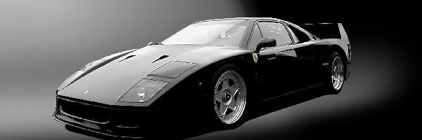 Ferrari F 40, Czarne