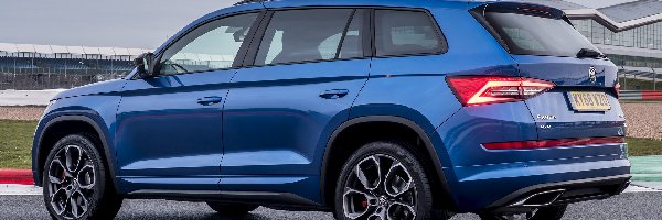 Niebieska, RS, Skoda Kodiaq
