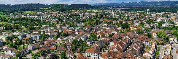 Miasto, Domy, Liestal, Szwajcaria