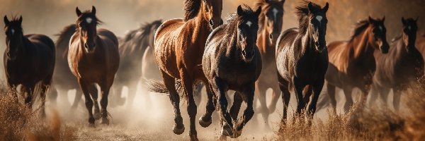Galop, AI, Kurz, Konie