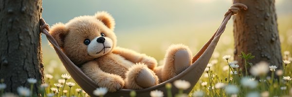 Hamak, Pluszowy, Miś