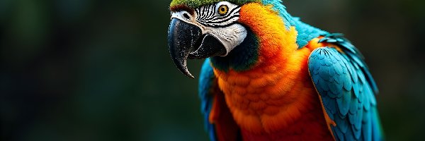 Grafika AI, Ara, Papuga