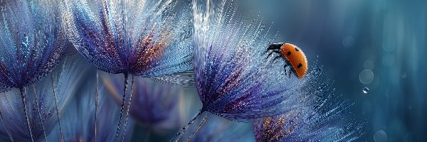 Biedronka, Grafika AI, Brokat, Dmuchawce