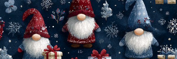 Grafika AI, Prezenty, Skrzaty