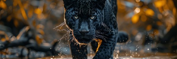 Woda, Lampart, Czarny