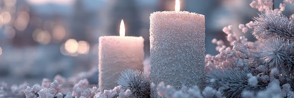 Grafika AI, Świece, Dwie