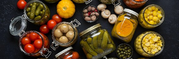 Weki, Przetwory, Słoiki