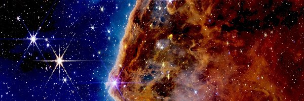 Promienie, Kosmos, Mgławica, Gwiazdy