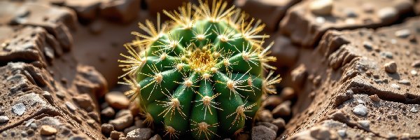 Glina, Ziemia, Kaktus