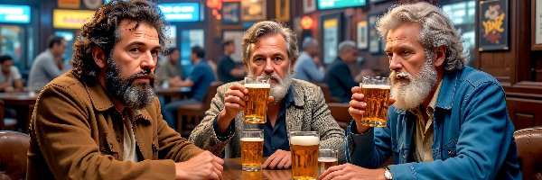 Bar, Piwo, Mężczyźni