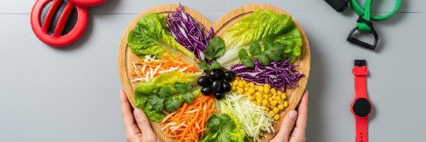 Warzywa, Zdrowie, Dieta, Sałatka