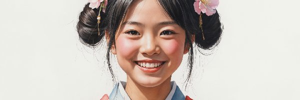 Japonka, Dziewczynka