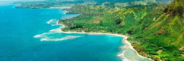 Zielone, Góry, Wzgórza, Morze