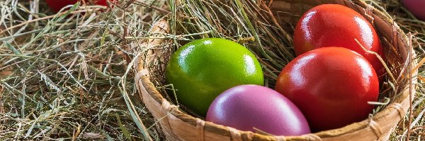 Kolorowe, Jajka, Wielkanoc