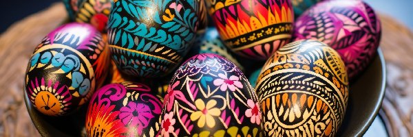 Pisanki, AI, Miseczka, Wielkanoc