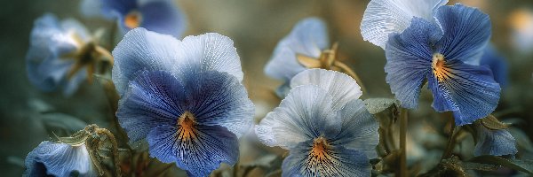 Grafika AI, Bratki, Niebieskie