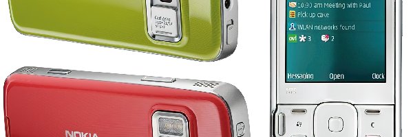 Srebrna, Czerwona, Zielona, Nokia N79