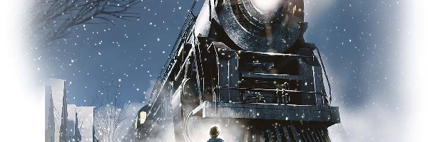 The Polar Express, śnieg, pociąg, Ekspres polarny