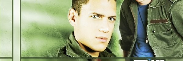 zielona kurtka, Wentworth Miller