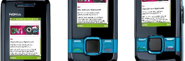 Granatowa, Rozsuwana, Niebieska, Nokia 7100